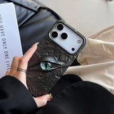 3D Eye Wrinkles Matte Case