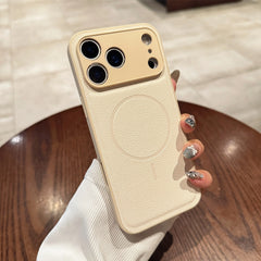 Magnetic Leather iPhone Case