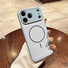 Magnetic Leather iPhone Case