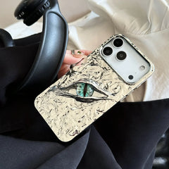 3D Eye Wrinkles Matte Case