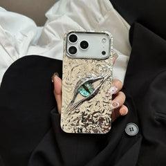 3D Eye Wrinkles Matte Case