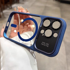 Armor Magnetic Clear PC Shockproof Cover For iPhone