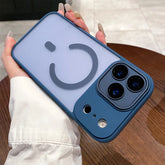 Luxury Matte Magsafe Magnetic With Lens film Phone Case