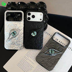 3D Eye Wrinkles Matte Case
