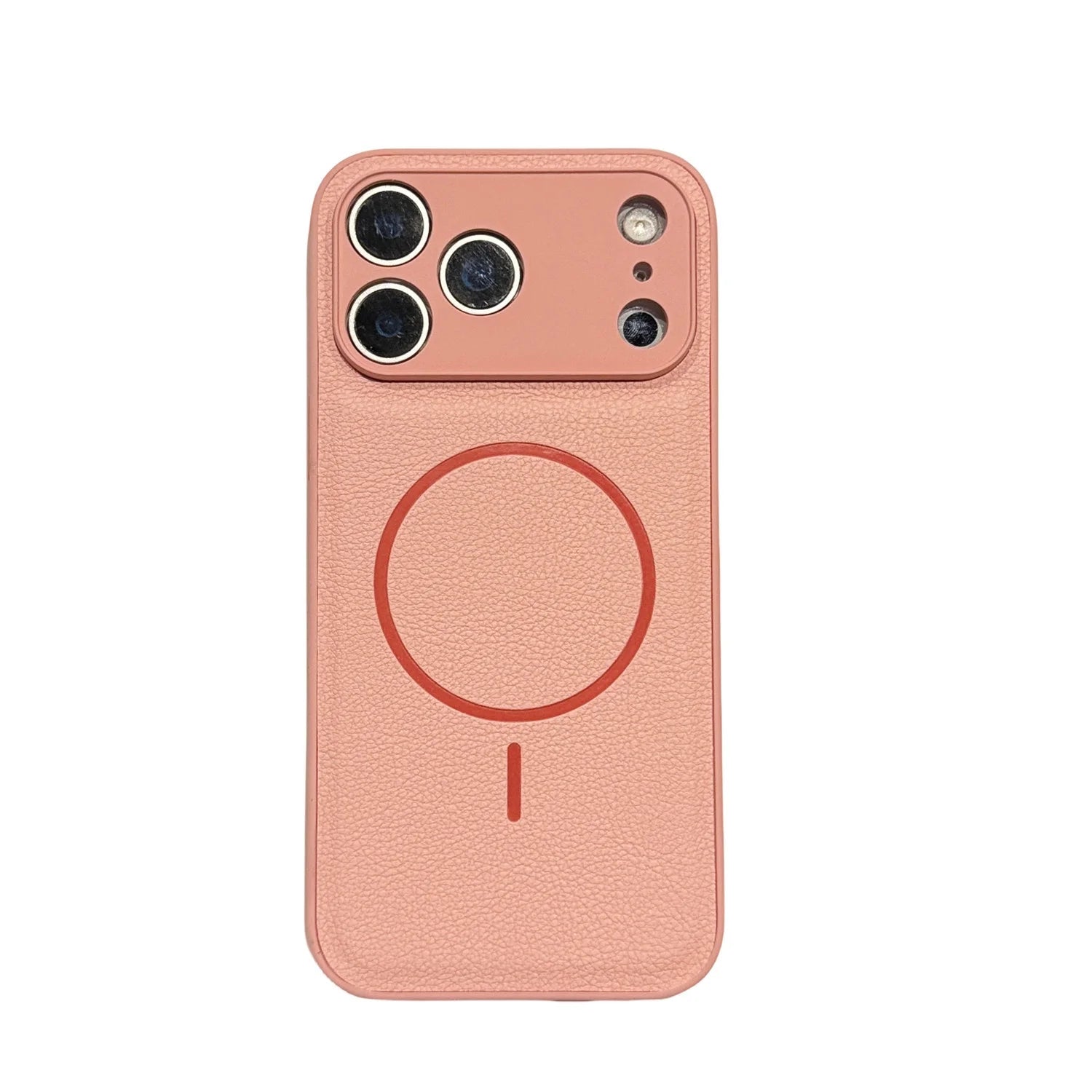 Magnetic Leather iPhone Case for 12–17 Pro Max Magsafe