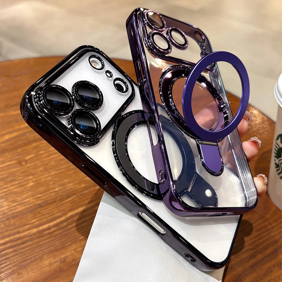 Plating Magnetic Magsafe Case