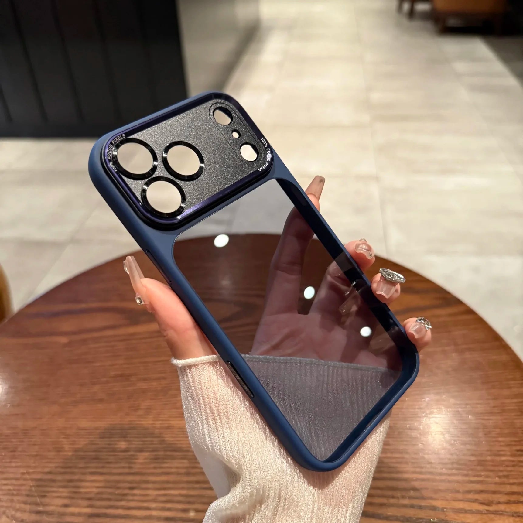 Luxury Hard Acrylic Transparent Case