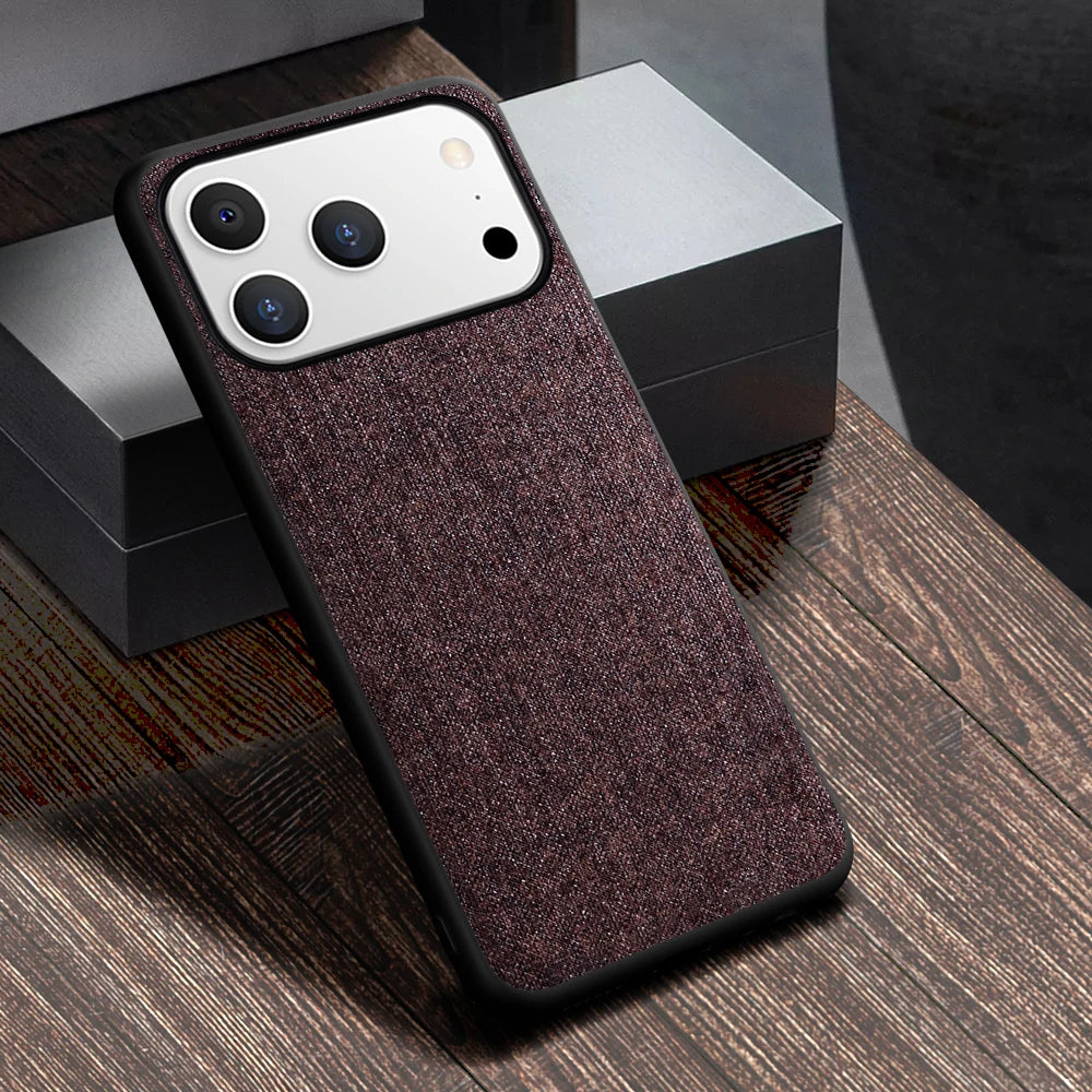 Luxury Vintage leather case for IPhone 17